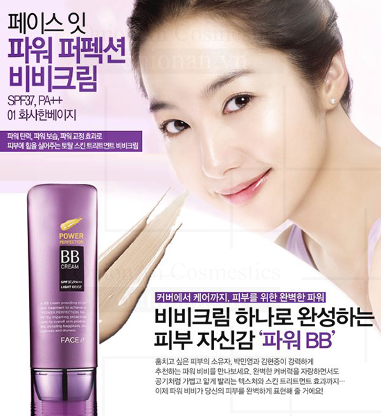 Kem Nền Chống Nắng Ốc S&ecirc;n Anjo Natural Cover Snail Sun BB SPF50+ PA+++